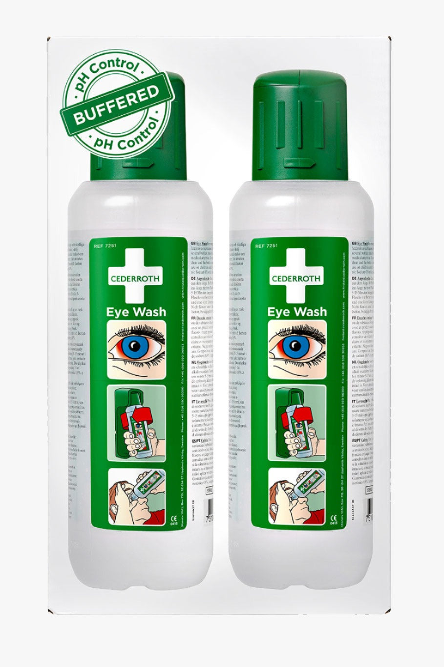 Cederroth Eyewash 500 ml 2-pack