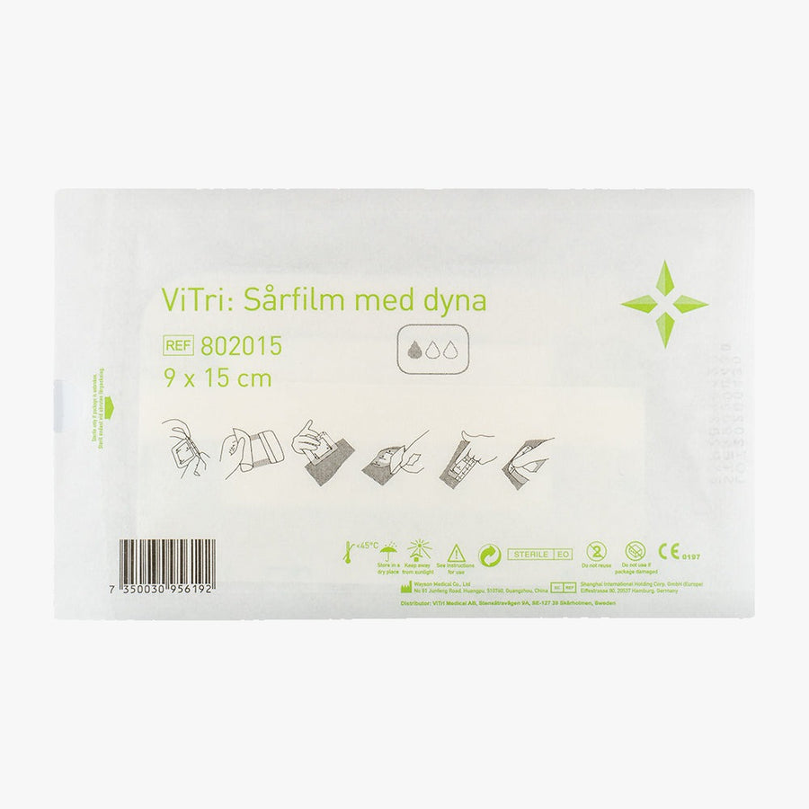 ViTri filmforbinding med pude 9 × 15 cm