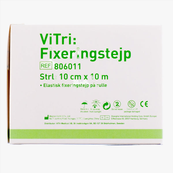 ViTri fixeringstejp nonwoven 10 cm × 10 m