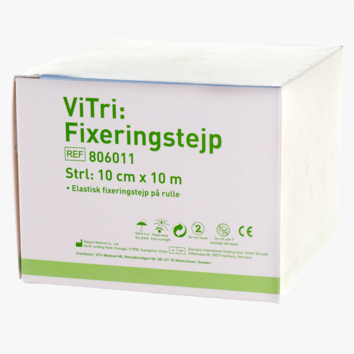 ViTri nonwoven-fikseringstape 10 cm × 10 m