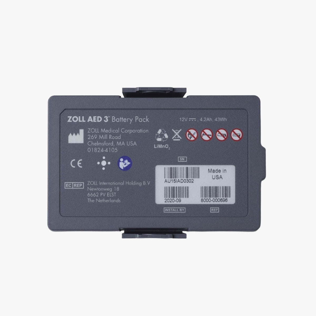 Batteri Zoll AED 3