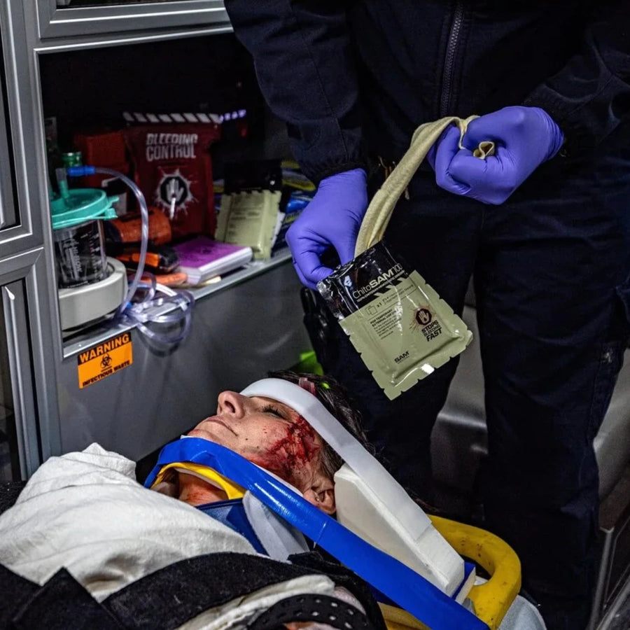 ChitoSAM 100 Hemostasförband 7,6 x 183 cm Z-vikt