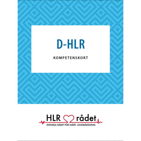 Kompetenskort D-HLR 25 st