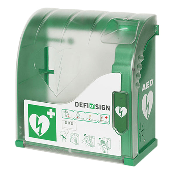 DefiSign/AIVIA 200 (utomhusskåp med alarm, ventilation och värme) för hjärtstartare