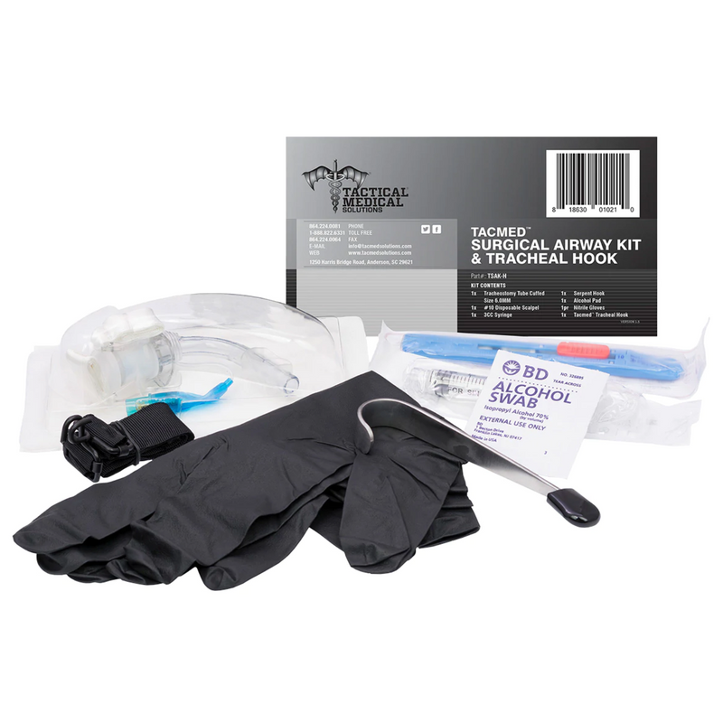 TacMed Surgical Airway Kit & Tracheal Hook